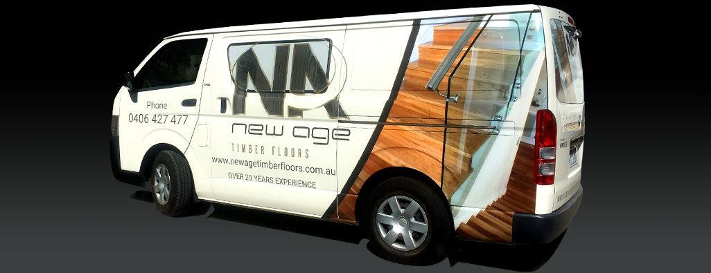 floor sanding van