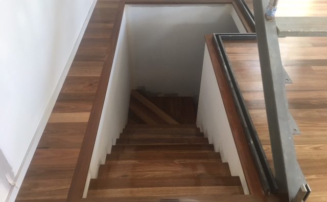 Timber Floorboard staircase