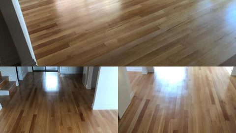 Wood timber floor